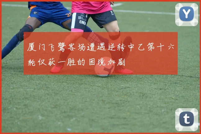 厦门飞鹭客场遭遇逆转中乙第十六轮仅获一胜的困境加剧